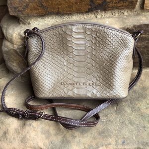 Dooney & Bourke Reptile Print Crossbody Purse